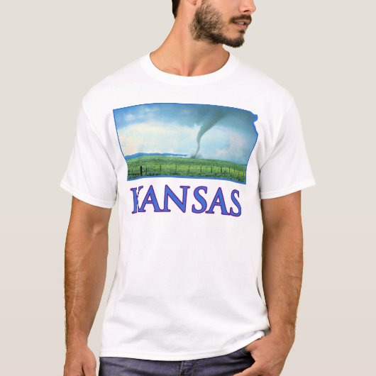 T-shirt Tornade du Kansas (Devant)