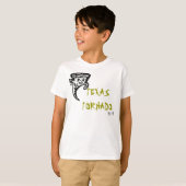 T-shirt TORNADE du TEXAS, par le KB (Devant entier)