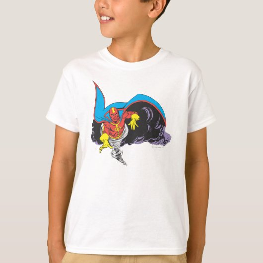 T-shirt Tornade rouge émerge (Devant)