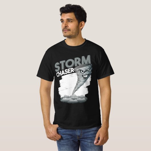 T-shirt Tornado Chaser Storm (Devant entier)