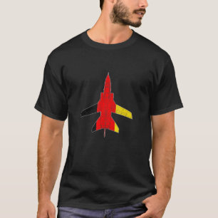 T-shirt Tornado Luftwaffe Avion Drapeau allemand