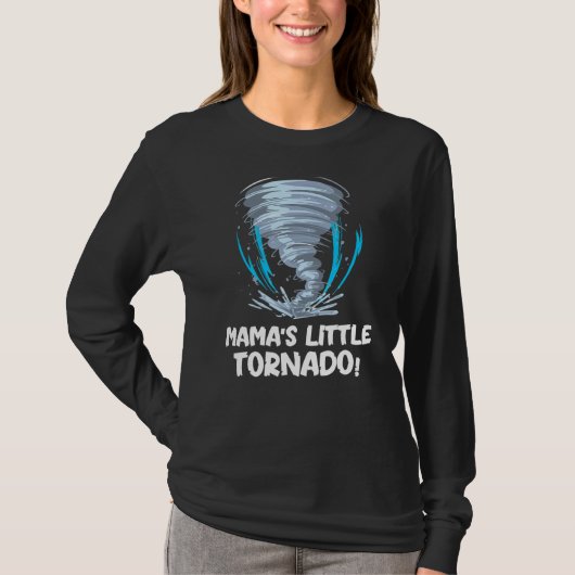 T-shirt Tornado Mommy Future Météorologie Citation Météori (Devant)