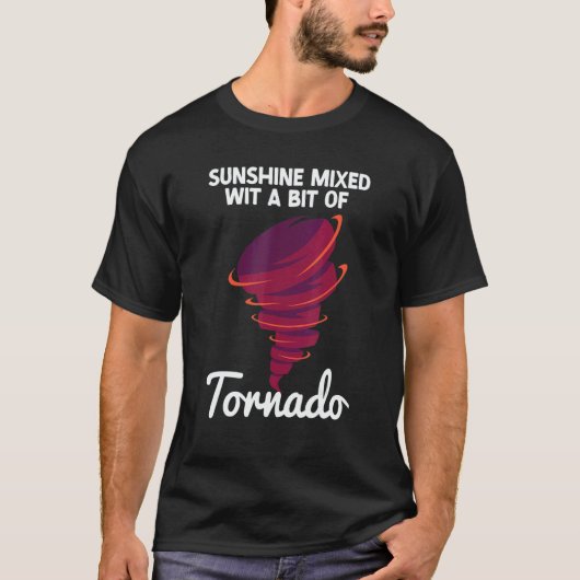 T-shirt Tornado Storm Hurricane Weather Meteorologist Torn (Devant)