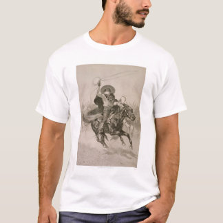 T-shirt Toro, Toro par Frederic Remington