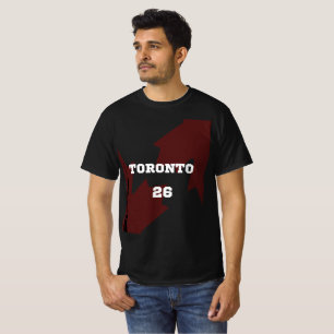 T-shirt Toronto 2026 Ville hôte de soccer CN Tower Maillot