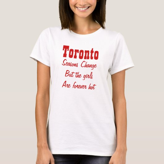 T-shirt Toronto Canada (Devant)