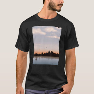 T-shirt Toronto Canada Cityscape Skyline Voyage Tourisme S