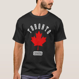 T-shirt Toronto Canada Vintage Pride Drapeau canadien