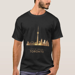 T-shirt Toronto Iconique - Tee à surlignage doré