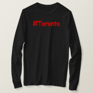 T-shirt "#Toronto" Joli design. Commandez dès maintenant
