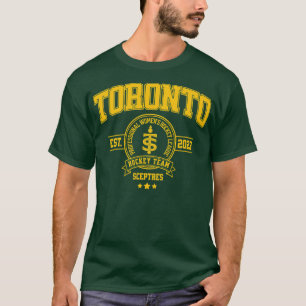 T-shirt Toronto Sceptres Équipe de hockey PWHL Design Femm