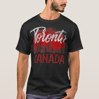 T-shirt Toronto Skyline Canada 