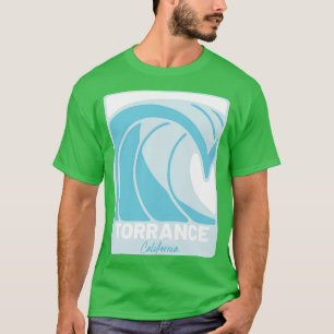 T-shirt Torrance Beach Californie Océan Pacifique CA Crash