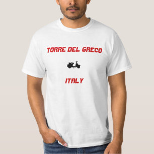 T-shirt Torre del Greco, Italie Scooter