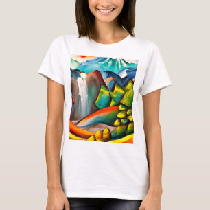 T-shirt Torrent des Rocheuses