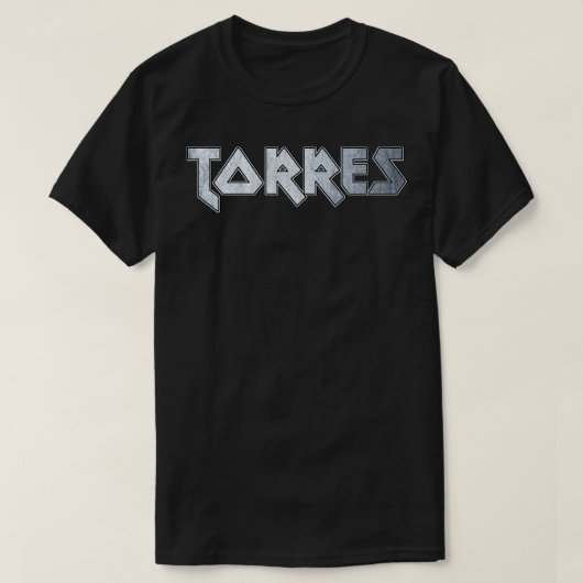 T-shirt Torres en métal lourd (Design devant)