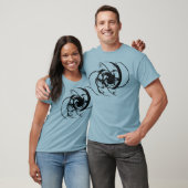 T-shirt Torsion abstraite (Unisexe)