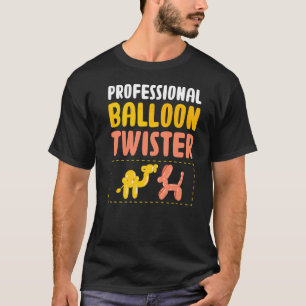 T-shirt Torsion de ballons professionnelle  Modélisation d
