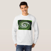 T-shirt Torsion de lis araignée (Devant entier)