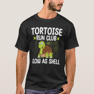 T-shirt Tortoise Coureur Club Lent Comme Coquetteur Marath