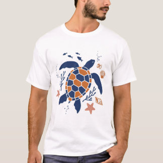 T-shirt tortue
