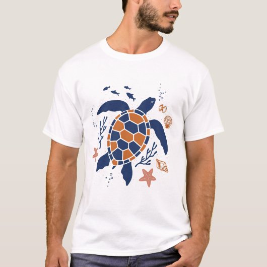 T-shirt tortue (Devant)