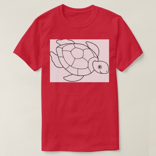 T-shirt Tortue 6 (Design devant)