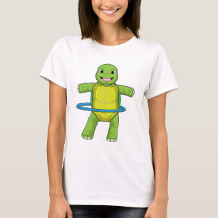 T-shirt Tortue à Fitness avec pneus Fitness