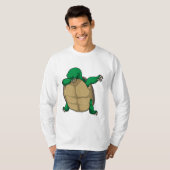 T-shirt Tortue à Hip hop Dance Dab (Devant entier)