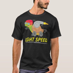 T-shirt Tortue à vitesse légère Biologie marine Biologie m