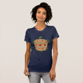 T-shirt Tortue Abstraite (Devant entier)