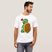 T-shirt Tortue au coeur (Devant entier)