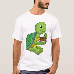 T-shirt Tortue au gâteau