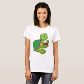T-shirt Tortue au gâteau (Devant entier)