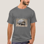 T-shirt Tortue Avec Attitude, Galapagos. (Devant)