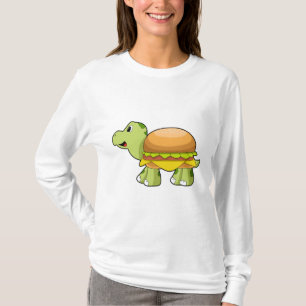 T-shirt Tortue avec coquille comme Burger.PNG