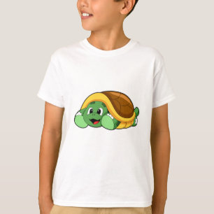 T-shirt Tortue avec coquille comme couverture