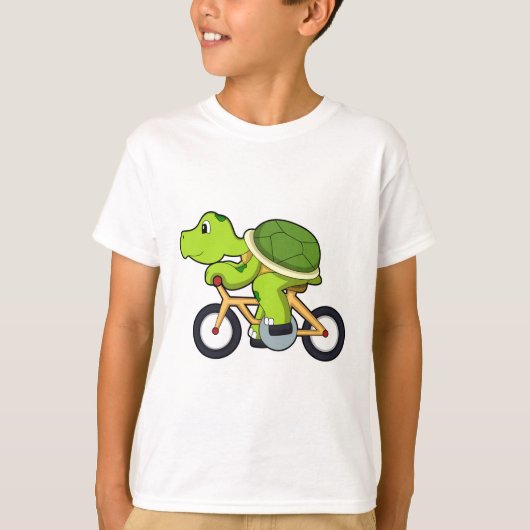 T-shirt Tortue avec vélo.PNG (Devant)