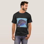 T-shirt Tortue Bleue (Devant entier)