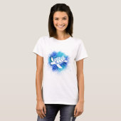 T-shirt Tortue bleue (Devant entier)