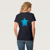 T-shirt Tortue bleue (Dos entier)