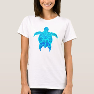 T-shirt Tortue bleue