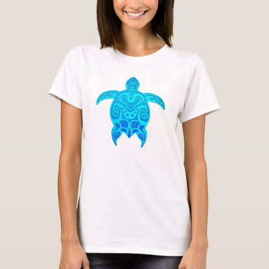 T-shirt Tortue bleue (Devant)