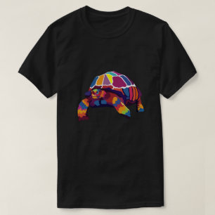 T-shirt Tortue colorée