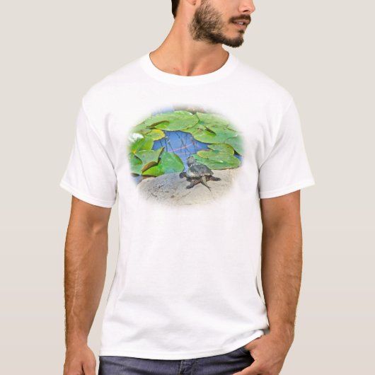 T-shirt Tortue commune - Chelydra serpentina (Devant)