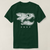 T-shirt Tortue commune, vue latérale  (Design devant)