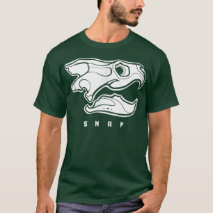 T-shirt Tortue commune, vue latérale