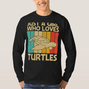 T-shirt Tortue cool Pour Filles Tortue de mer Femmes