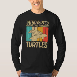 T-shirt Tortue cool Pour Hommes Tortue de mer Animaux aqua