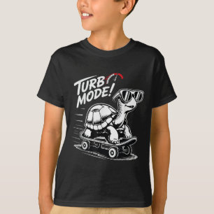 T-shirt Tortue cool Sur Skateboard Funny Turbo Cadeau Vint